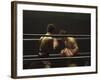 Boxers Seen from Between the Ropes-null-Framed Photographic Print