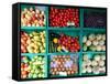 Boxes with Fruits-Felipe Rodriguez-Framed Stretched Canvas