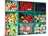 Boxes with Fruits-Felipe Rodriguez-Mounted Photographic Print