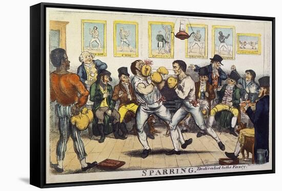 Boxing, 19th Cent-null-Framed Stretched Canvas