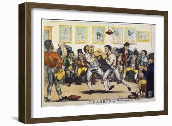 Boxing, 19th Cent-null-Framed Giclee Print