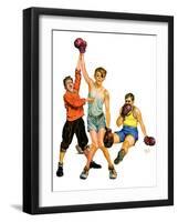 "Boxing Champ,"January 9, 1937-Monte Crews-Framed Giclee Print