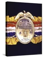 Boxing Champ Joe Frazier's "The Ping Magazine Award World Heavyweight Championship" Medal-John Shearer-Stretched Canvas