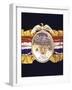 Boxing Champ Joe Frazier's "The Ping Magazine Award World Heavyweight Championship" Medal-John Shearer-Framed Photographic Print