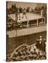 Boxing Competition Aboard a Warship, with the Crew of Second Ship as Additional Spectators, 1914-19-null-Stretched Canvas