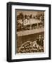 Boxing Competition Aboard a Warship, with the Crew of Second Ship as Additional Spectators, 1914-19-null-Framed Premium Giclee Print