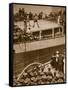 Boxing Competition Aboard a Warship, with the Crew of Second Ship as Additional Spectators, 1914-19-null-Framed Stretched Canvas