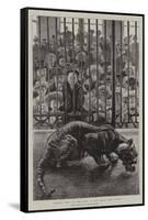 Boxing Day at the Zoo, a Cut from the Joint-Charles Paul Renouard-Framed Stretched Canvas