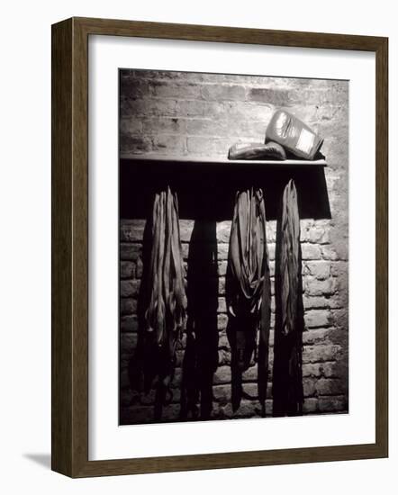 Boxing Equipment, New York, New York, USA-null-Framed Photographic Print