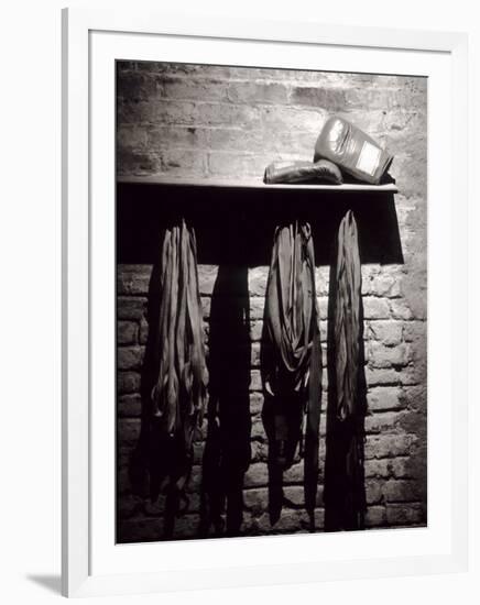 Boxing Equipment, New York, New York, USA-null-Framed Photographic Print