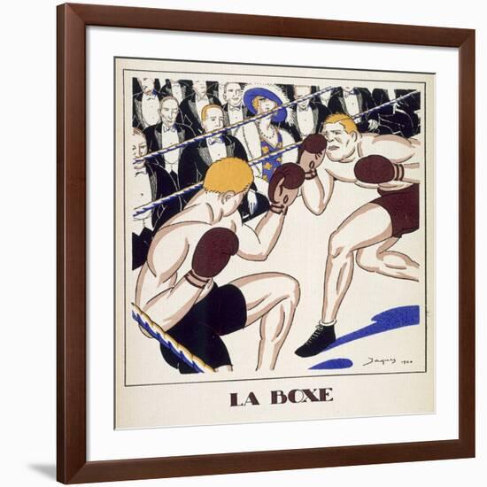 Boxing, from 'Monsieur' 1920-null-Framed Giclee Print