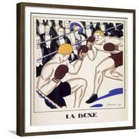 Boxing, from 'Monsieur' 1920-null-Framed Giclee Print