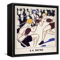 Boxing, from 'Monsieur' 1920-null-Framed Stretched Canvas