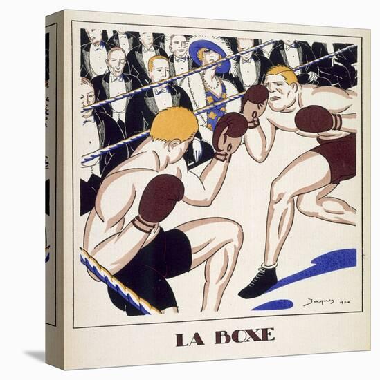 Boxing, from 'Monsieur' 1920-null-Stretched Canvas