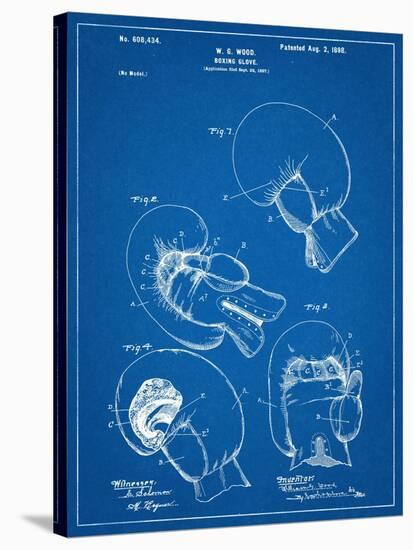 Boxing Glove Patent 1898-null-Stretched Canvas