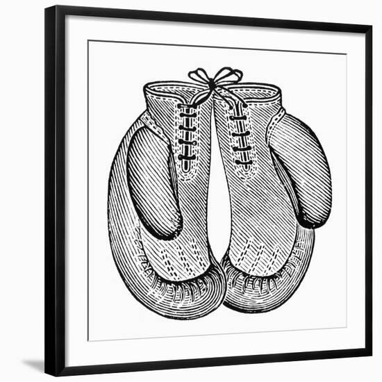 Boxing Gloves, c1900-null-Framed Giclee Print