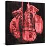 Boxing Gloves - Red-null-Stretched Canvas