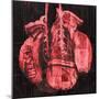 Boxing Gloves - Red-null-Mounted Premium Giclee Print