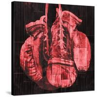 Boxing Gloves - Red-null-Stretched Canvas