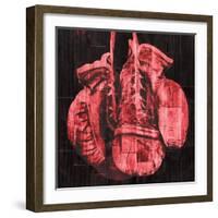 Boxing Gloves - Red-null-Framed Giclee Print