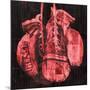 Boxing Gloves - Red-null-Mounted Giclee Print