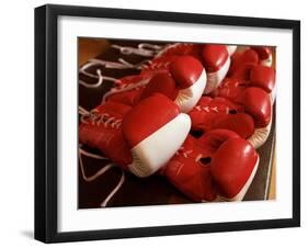 Boxing Gloves-null-Framed Photographic Print