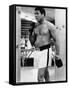 Boxing Great Muhammad Ali-Vandell Cobb-Framed Stretched Canvas