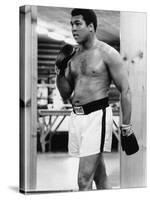 Boxing Great Muhammad Ali-Vandell Cobb-Stretched Canvas