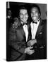 Boxing Greats Roberto Duran and Sugar Ray Leonard at 20th Anniversary of World Boxing Council-David Mcgough-Stretched Canvas