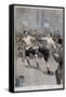 Boxing in Paris, 1899-null-Framed Stretched Canvas