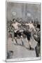 Boxing in Paris, 1899-null-Mounted Giclee Print