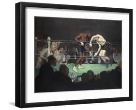 Boxing Match, 1910-George Luks-Framed Giclee Print