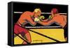 Boxing Match, 1924-null-Framed Stretched Canvas