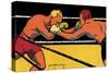 Boxing Match, 1924-null-Stretched Canvas