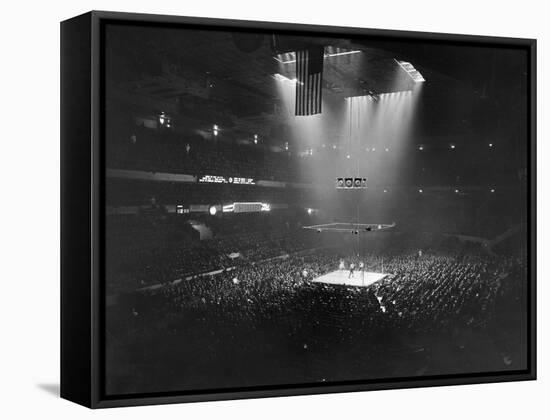 Boxing Match, 1941-null-Framed Stretched Canvas