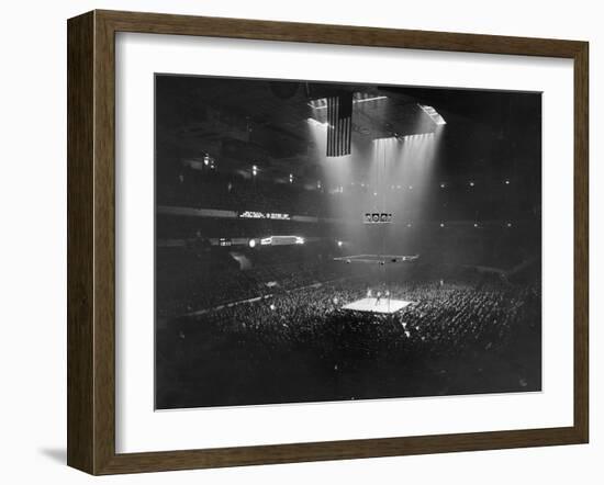 Boxing Match, 1941-null-Framed Premium Photographic Print