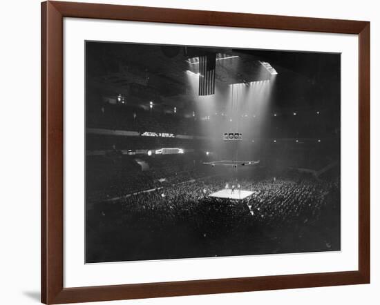 Boxing Match, 1941-null-Framed Photographic Print