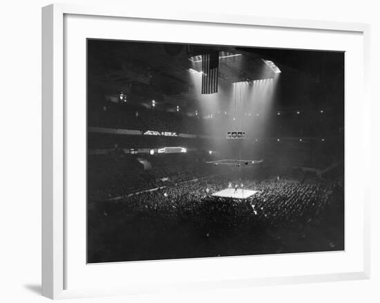 Boxing Match, 1941-null-Framed Photographic Print