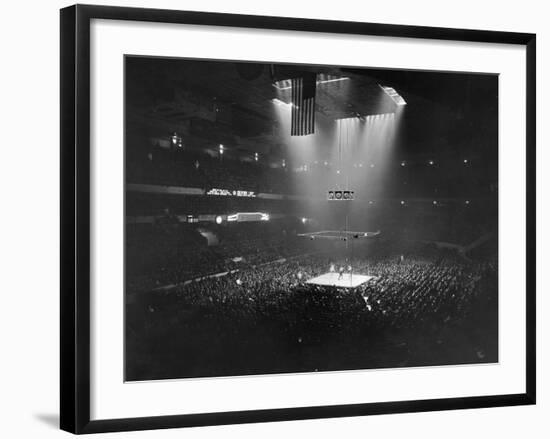 Boxing Match, 1941-null-Framed Photographic Print