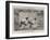 Boxing Satire C18-null-Framed Art Print