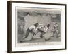 Boxing Satire C18-null-Framed Art Print