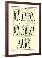 Boxing Techniques-null-Framed Art Print