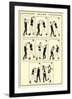 Boxing Techniques-null-Framed Art Print