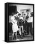 Boxing Training at Horden Colliery Gym, Sunderland, Tyne and Wear, 1964-Michael Walters-Framed Stretched Canvas