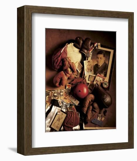 Boxing-Michael Harrison-Framed Art Print