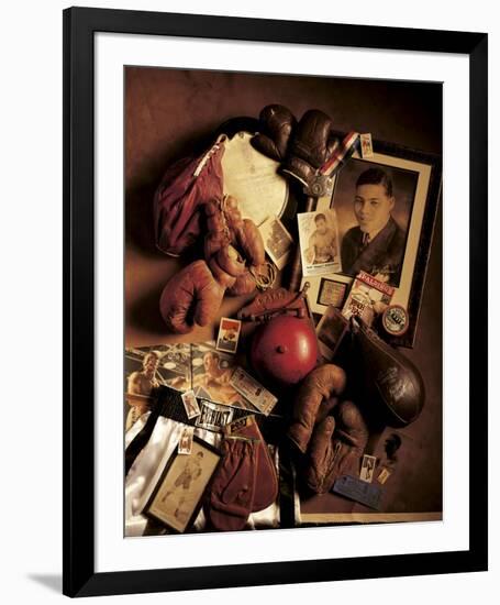 Boxing-Michael Harrison-Framed Art Print