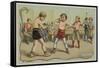 Boxing-null-Framed Stretched Canvas