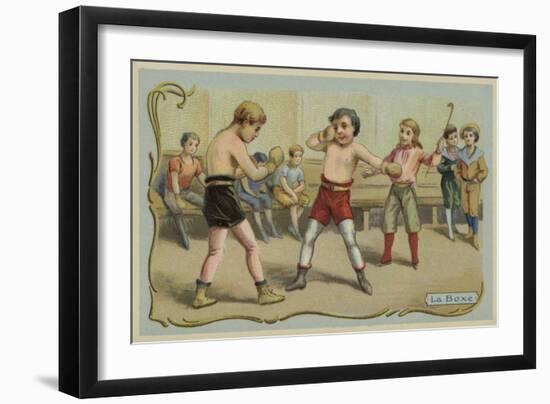 Boxing-null-Framed Premium Giclee Print