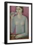 Boxy Espresso Girl-Ruth Addinall-Framed Giclee Print