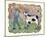 Boy and Cow-Barbara Olsen-Mounted Giclee Print